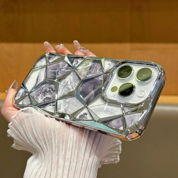 3D Diamond Glitter Bling Cube Gradient Sparkle Case